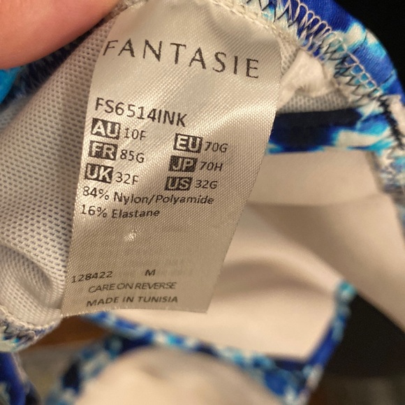 Freya Tie Dye Bikini Top 32G(US) - Picture 4 of 6